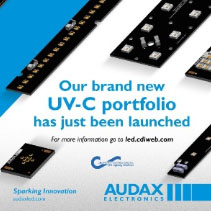 点击这里购买AUDAX / Klaran UVC LED PCB